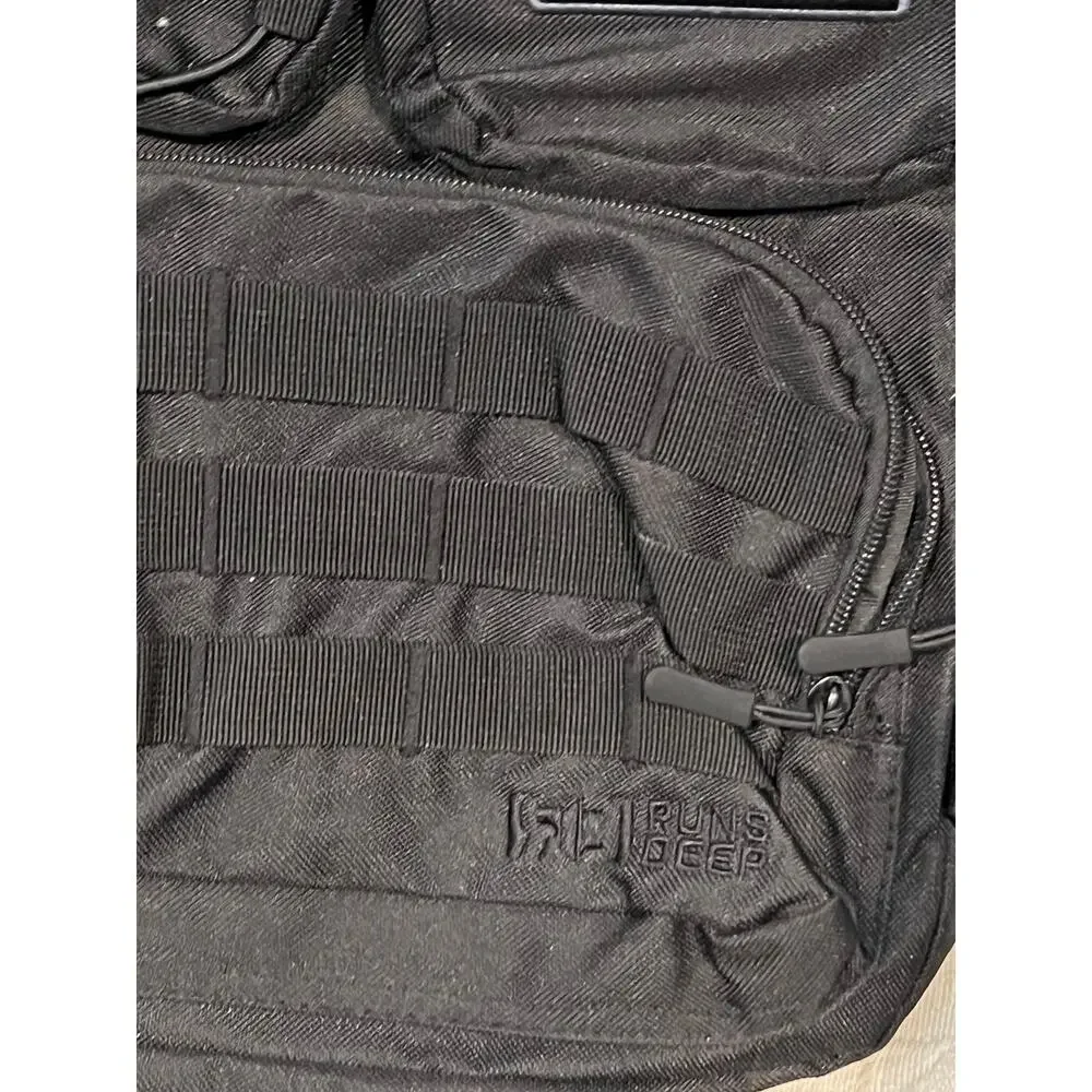 Runs Deep Green Camo Tactical Backpack